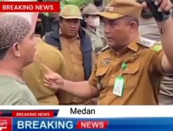 Haru Tangis dan Tegang Saat Penertiban Lahan Milik Pemko Medan