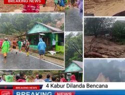 4 Kabupaten di Sumatera Utara Dilanda Bencana Banjir dan Longsor