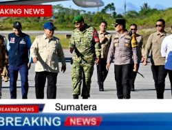 Saifullah Yusuf Mendampingi Presiden Prabowo Meninjau Langsung Sejumlah Lokasi Banjir di Sumatera