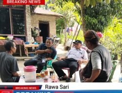 Anggota Kelompok Tani Permata Gambut Jaya Mengadakan Acara Makan Bersama