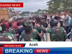 TNI Buka Suara Usai Prajurit Bubarkan Konvoi Kelompok Bawa Bendera GAM