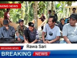 Musyawarah Kelompok Koperasi Produsen Permata Gambut Jaya Desa Rawa Sari