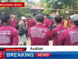 Hari Pertama Kelompok Tani Permata Gambut Jaya Desa Rawa Sari Masuk ke Lokasi Perkebunan