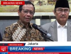 Mahfud MD Akui Pandji Pragiwaksono Tak Bisa Dijerat KUHP Baru Terkait Stand Up Mens Rea