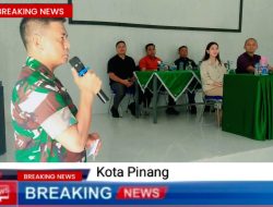 Awali Kepemimpinan Dandim 0209 Labuhan Batu Sabangi Koramil Kota Pinang, Perkuat Solidaritas Prajurit