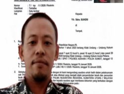Surat Keterangan Undang Polres Asahan Untuk Suheri Pimpinan Redaksi Media online Sudah di Terima