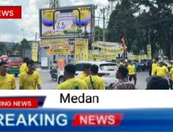 Musda Partai Golkar Sumut, Ratusan Simpatisan Terlibat Kericuhan di Luar Hotel