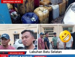 Palang Negara Ditegakkan Kodim 0209 Labuanbatu Amankan Penyeleweng BBM Subsidi