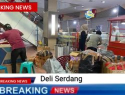 Bupati Deli Serdang Minta Delimas Plaza Segera Dikosongkan, Pedagang Langsung Kemasi Barang