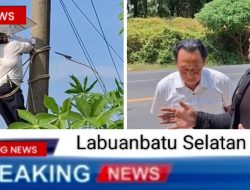 Bukit Kodok Bangkit Dari Kegelapan,Tujuh Titik Cahaya Ubah Wajah Malam Labusel