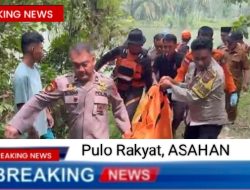 Pria Hanyut di Sungai Asahan Ditemukan Meninggal Dunia