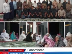 BKM Masjid Al Ikhlas Desa Panombean Menerima Tamu Dari Tim DP ,MUI Kecamatan Bintang Bayu