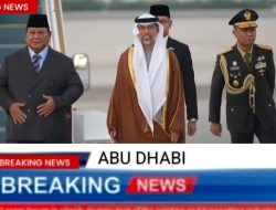 Presiden Prabowo Subianto Tiba di ABU DHABI