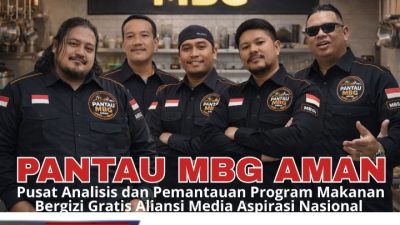 PANTAU MBG AMAN Hadir, Perkuat Pengawasan Program Makan Bergizi Gratis Secara Nasional