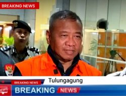 Terjaring OTT KPK , Bupati Tulungagung Gatut Sunu Minta Maaf