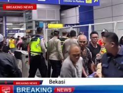 KA Argo Bromo Anggrek Bertabrakan Dengan Commuter Line KRL di Stasiun Bekasi Timur