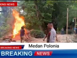 Polsek Medan Baru Gerebek Sarang Narkoba di Polonia, Seorang Pengedar Ditangkap