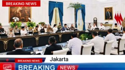 Rapat Terbatas Bersama Jajaran Kabinet Merah Putih Dipimpin Langsung Prabowo Subianto