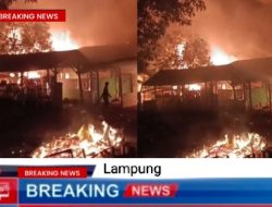 Pondok Pesantren di Mesuji Lampung Dibakar Massa