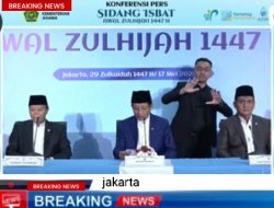 Hasil Sidang Isbat , Idul Adha Jatuh Pada 27 Mei 2026
