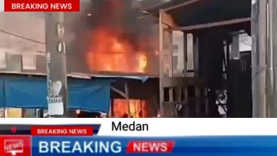 Bengkel dan Panglong Ludes Dilahap Sijago Merah
