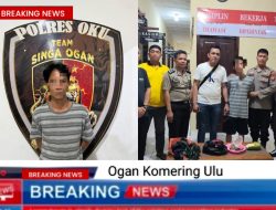 Gerak Cepat Polres OKU , Pelaku Pembunuhan di Lengkiti Ditangkap Kurang Dari 12 jam