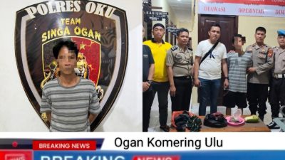 Gerak Cepat Polres OKU , Pelaku Pembunuhan di Lengkiti Ditangkap Kurang Dari 12 jam