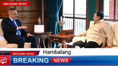 Prabowo Menerima Menlu Turkiye  Hakan Fidan di Kediamannya