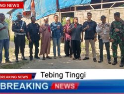 Polres Tebing Tinggi Bersama Unsur Terkait Tinjau Lokasi Diduga Tempat Sabung Ayam