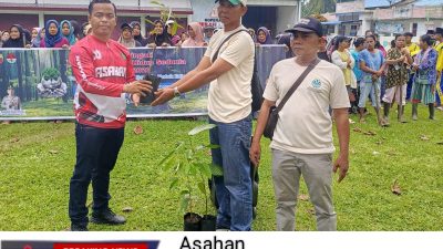 AMPHIBI Asahan Bersama Camat Pulau Rakyat dan Pemdes Ofa Padang Mahondang Gelar Aksi Konservasi DAS Asahan