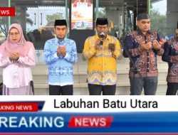 Wakil Bupati Samsul Tanjung Melepas Kafilah Labura Ikuti MTQ Nasional ke 40 Tingkat Provinsi Sumatera Utara