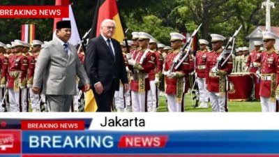 Presiden Prabowo Sambut Kunjungan Kenegaraan Presiden Jerman Frank  Walter Steinmeier di Istana Merdeka