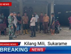 Kapolsek Kualu Hulu Beserta Jajaran Kunjungi Keluarga Korban Meninggal Dunia
