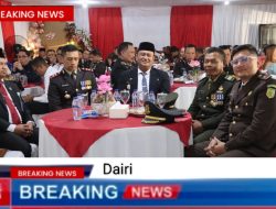 Syukuran Hari Bayangkara ke – 80 Polres Dairi Siap Wujudkan Polri Semakin Humanis dan Profesional