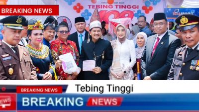 Peringatan Hari Jadi ke – 109 Kota Tebingtinggi, Walikota Paparkan Capaian Strategis Dalam Paripurna DPRD Hingga Penyerahan Bantuan Pertanian