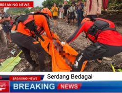 Sungai Ular Telan Korban,Jasad Remaja 15 Tahun Ditemukan Mengapung di Pantai Cermin