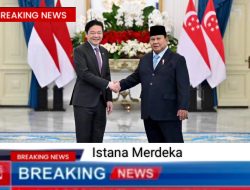 Prabowo Subianto dan Lawrence Wong Menggelar Leaders’retreat Indonesia – Singapura
