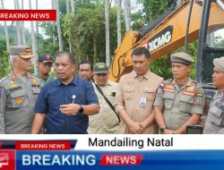 Kades Singengu Julu Tidak Berkutik Disodori Bukti foto dan video Razia Pemprov Sumut