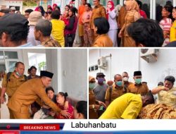 Kadisdik Labuhanbatu Kunjungi Langsung Kondisi Siswi Yang Tertimpa Truk Muatan Sawit