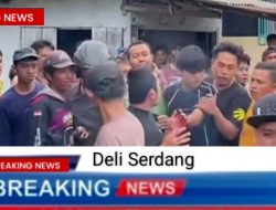 Dipergoki Diduga Mencuri Sepeda Motor Seorang Pria Diamuk massa