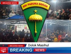 Jajaran TNI Yonif TP 902 SRI PADUKA GOCAH Nobar  Bersama Masyarakat Dipertandingan Argentina Vs Spanyol