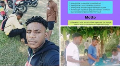 IPSPJ  Ikatan Pelajar se-Papua Jawa Timur Mengadakan Rapat Diskusi Bersama Anggota