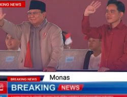 Momen Akrab Prabowo dan Gibran Saksikan Karnaval Kemerdekaan di Monas