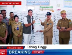 Pemko Tebingtinggi Salurkan 717 ton Beras Bantuan Pangan, Walikota: Bentuk Kepedulian Pemerintah