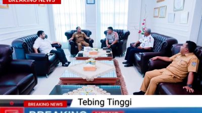 Terima Audensi Siswa SESPIMMEN POLRI Walikota Tebingtinggi Minta OPD Dukung Pengisian Kuesioner Kejahatan Jalanan