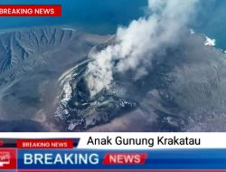 GAS SO2 MENYEBAR IMBAS ERUPSI ANAK KRAKATAU