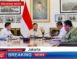 Prabowo Pimpin Ratas Penanganan Bencana, Tegaskan Mitigasi dan Kesiapsiagaan Nasional